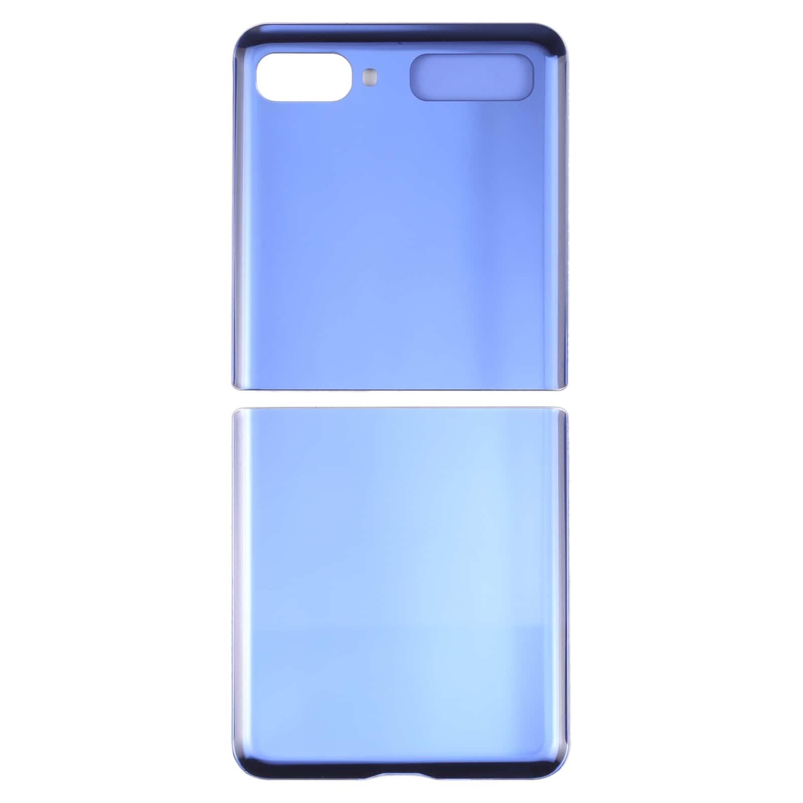 Back Glass Panel for Samsung Galaxy Z Flip 4G Blue - EGFix Back Glass Panel for Samsung Galaxy Z Flip 4G Blue - EGFix